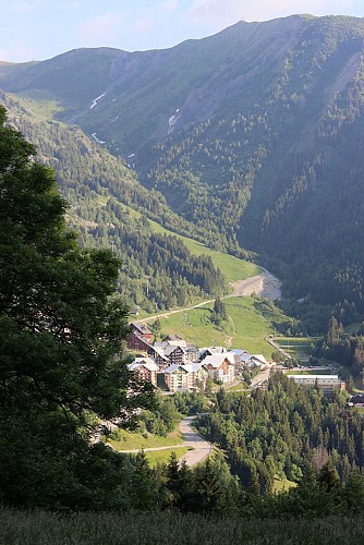 Vue depuis le plan du Cerf