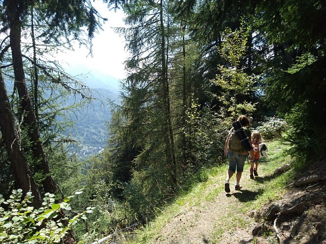 Grand Beau Rocher (from col du Sabot road) - Hiking