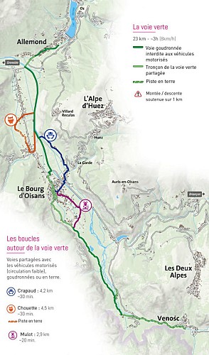 La voie verte en Oisans