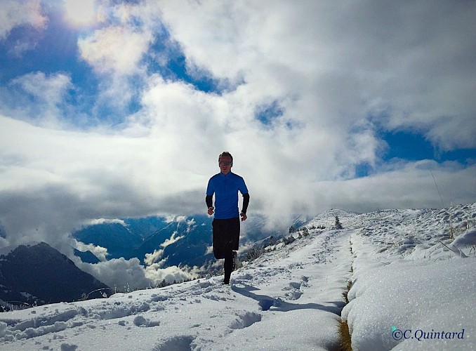 La Grande Sure - trail blanc depuis Villard-Reculas_Villard-Reculas