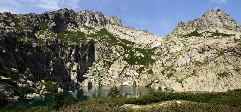 Corse- Région Fiumorbo/Massif Renoso- Lac de Nielluccio par vallée Orlandino- Retour par Vallée Canareccia [Août 2013]