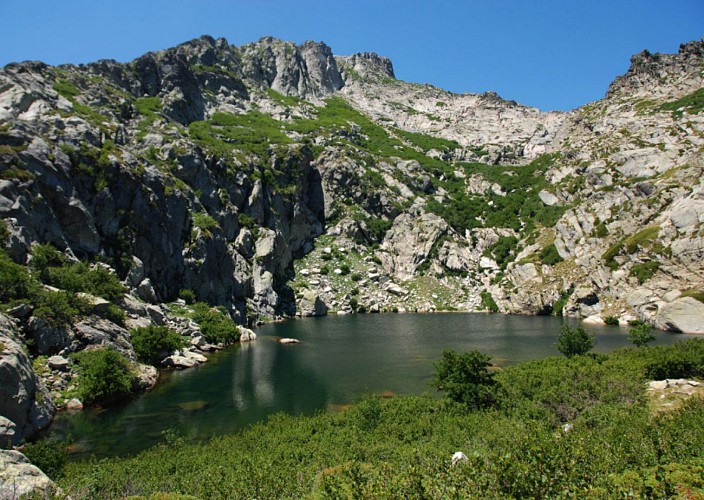Corse- Région Fiumorbo/Massif Renoso- Lac de Nielluccio par vallée Orlandino- Retour par Vallée Canareccia [Août 2013]