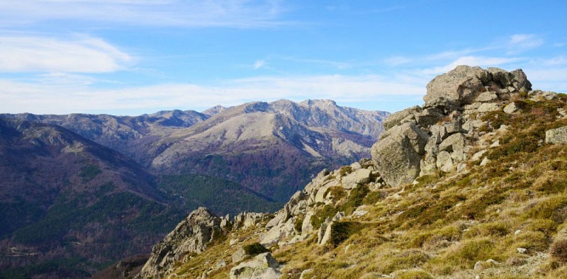 Corse- Région Fiumorbo- Verde- Massif Bocca Dell'Oro- Refuge de Prati [novembre 2015]