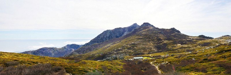 Corse- Région Fiumorbo- Verde- Massif Bocca Dell'Oro- Refuge de Prati [novembre 2015]