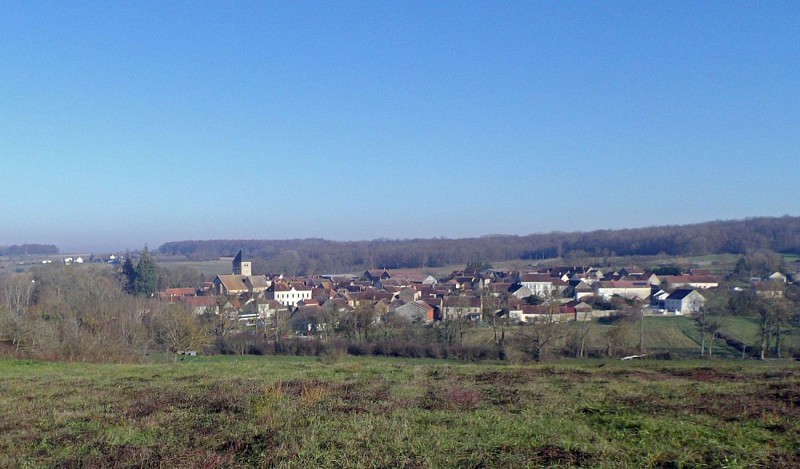 Le village d'Escamps