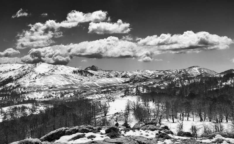Castellu d'Ornucciu tel un volcan...