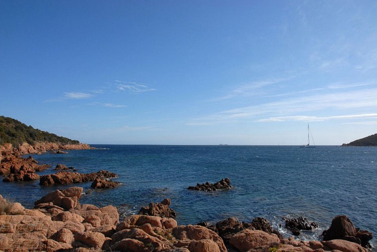 Corse- Région Porto Vecchio- Golfe et plage de Porto Novo [octobre 2011]