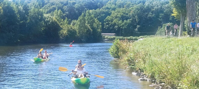 Rivière Oust canalisé