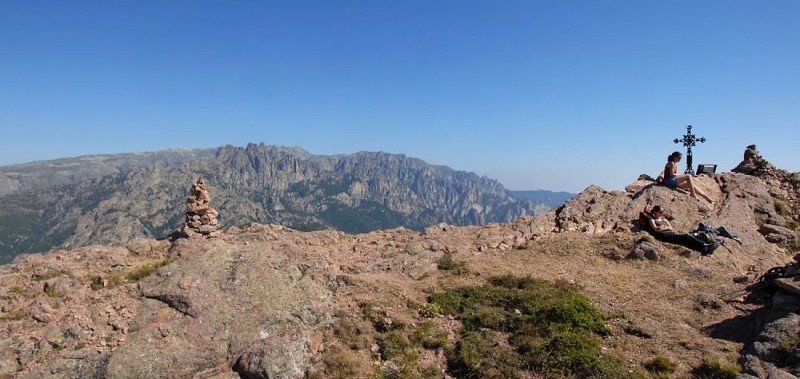 Corse- Région Bavella/Massif sud- Pta Velaco- Campanile- Trou de la Bombe [août 2011]