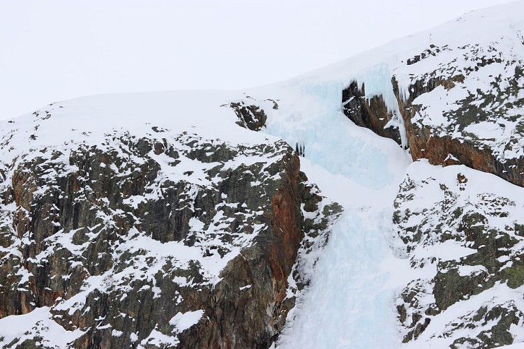 Cascade de glace
