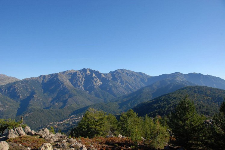 Corse- Région Cinarca- Monte Tretore voie directe [octobre 2009]