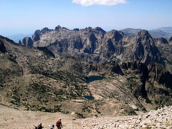 Corse- Région Cortenais/Massif Rotondo/Lombarduccio- Rando 8 lacs [août 2004]