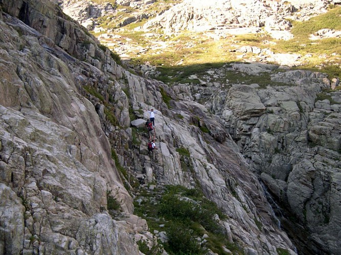 Corse- Région Cortenais/Massif Rotondo/Lombarduccio- Rando 8 lacs [août 2004]