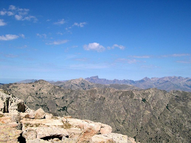 Corse- Région Cortenais/Massif Rotondo/Lombarduccio- Rando 8 lacs [août 2004]