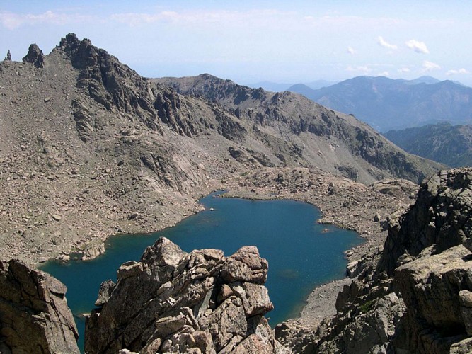 Corse- Région Cortenais/Massif Rotondo/Lombarduccio- Rando 8 lacs [août 2004]