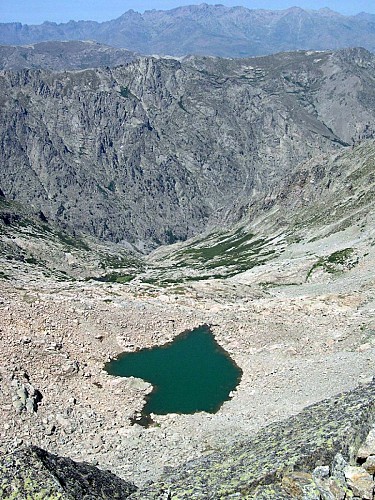 Corse- Région Cortenais/Massif Rotondo/Lombarduccio- Rando 8 lacs [août 2004]