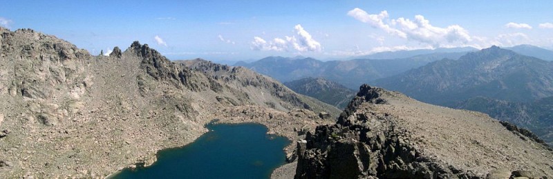 Corse- Région Cortenais/Massif Rotondo/Lombarduccio- Rando 8 lacs [août 2004]