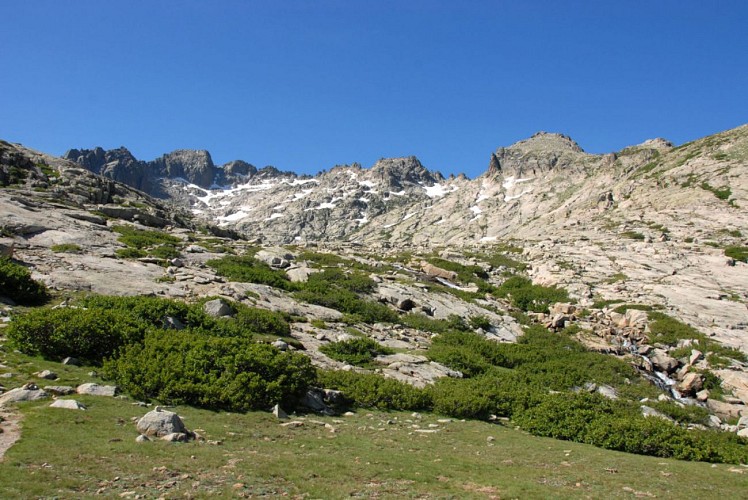 Corse- Région Cortenais/Massif Rotondo- Lac de l'Oriente et lac Galiera [juillet 2009]