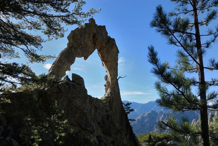 Corse- Région Cortenais- Arche de Padule et forêt de Forca [octobre 2009]