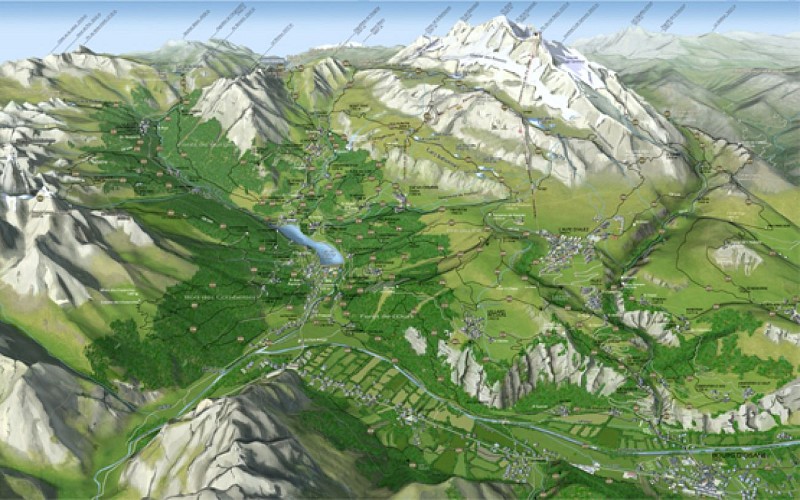 Randonnée été : Plan des Cavalles  par le Téléphérique