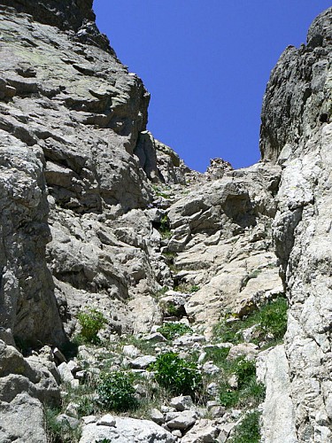 Corse- Région Cortenais/Massif Lombarduccio- Lacs de Rinella par Melo et Capitello [juin 2007]