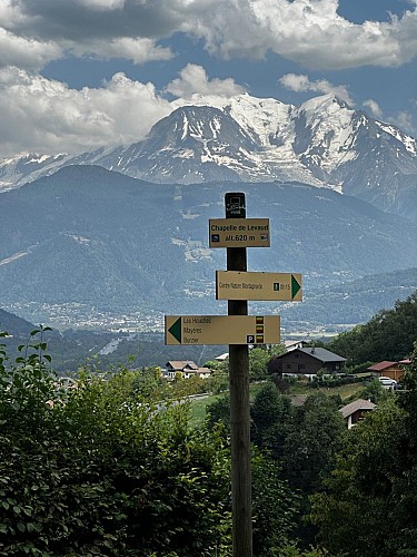 sentier pédestre : promenade à la chapelle de l'Immaculée Conception