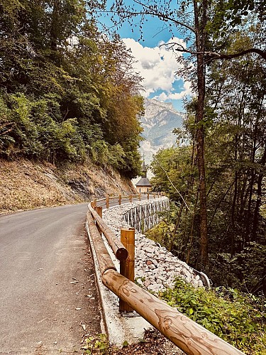 sentier pédestre : promenade à la chapelle de l'Immaculée Conception