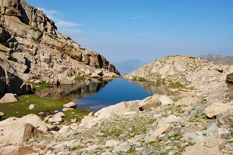 Corse- Région Cortenais/Massif Rotondo- Lac Pozzolo via berg. de Spiscie [juillet 2009]