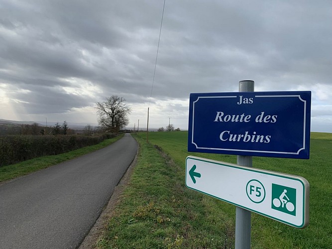 Boucle cyclable F5 : sur la route du Monorail à vélo : Feurs / Panissières
