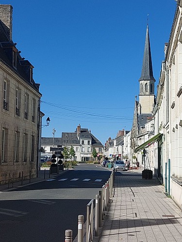 Centre ville de Montoire-sur-le Loir