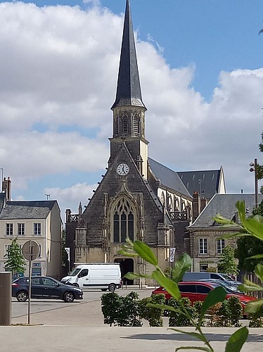 Eglise Saint-Laurent à Montoire-sur--le Loir