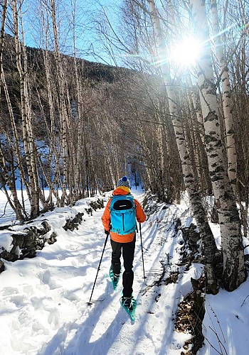 PARCOURS RAQUETTE N°2 - LAC DU PASSET