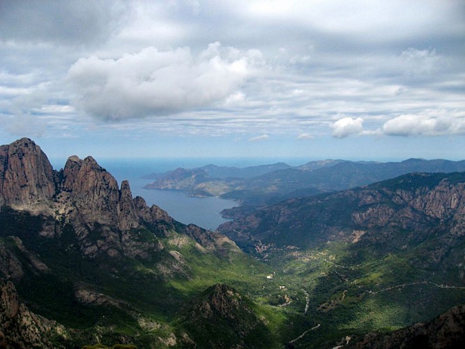Corse- Région Evisa/Porto- Marignana- Capu Pulellu [Août 2006]