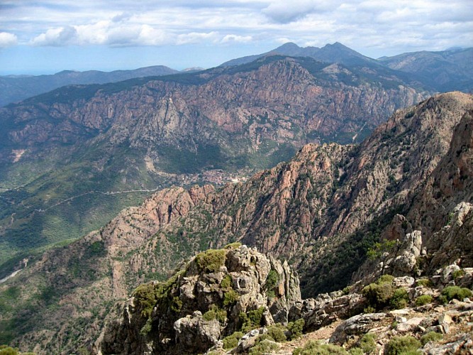 Corse- Région Evisa/Porto- Marignana- Capu Pulellu [Août 2006]