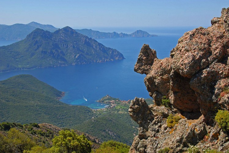 Corse- Région Evisa/Girolata- Boucle Bocca Palmarella- Capu Liccia- Girolata- Tra Mare e Monti [mai 2010]