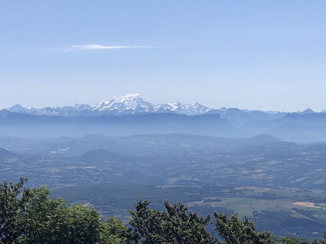 MTB trail 15 - Le grand tour du plateau de Retord - Espace FFC Ain Forestière