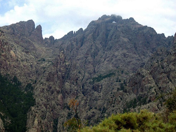 Corse- Région Filisorma/Fango- Vers le côté Ouest du Tafonatu [août 2006] 