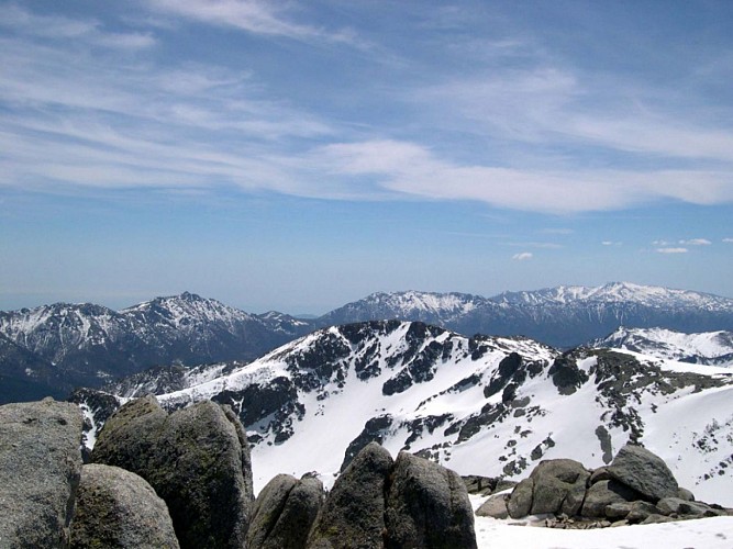 Corse- Région Fiumorbo/Massif Renoso- Monte Renoso [Neige- avril 2005 et 2006]