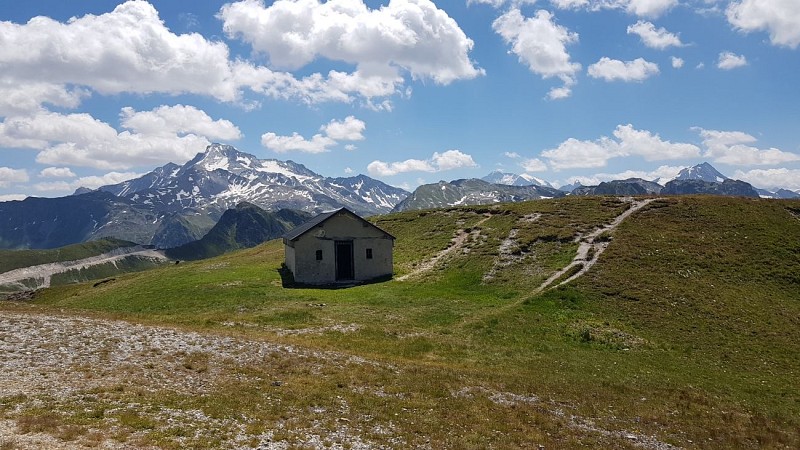 La Chapelle Saint Jacques à l'arrivée de la randonnée