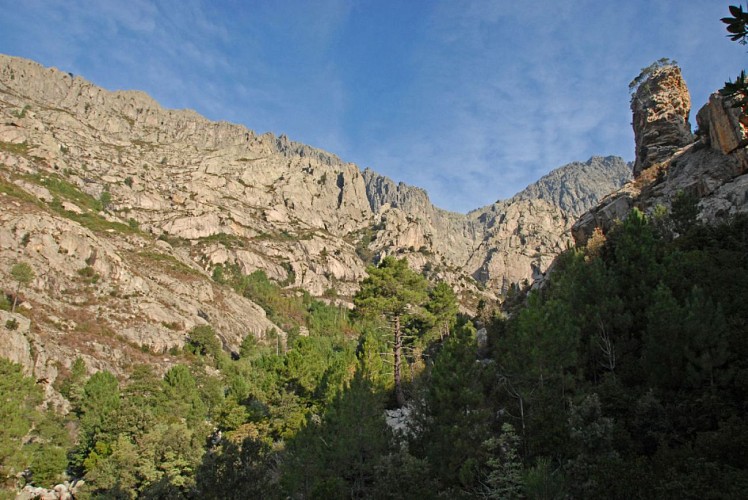 Corse- Région Gravona- Glacier de Tanella et Punta Cancellone [Octobre 2009]