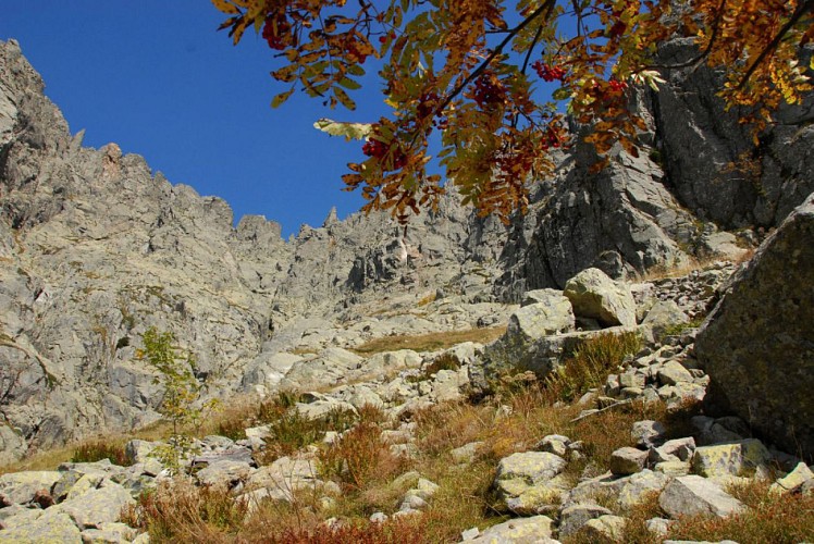 Corse- Région Gravona- Glacier de Tanella et Punta Cancellone [Octobre 2009]