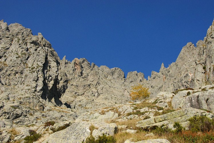 Corse- Région Gravona- Glacier de Tanella et Punta Cancellone [Octobre 2009]