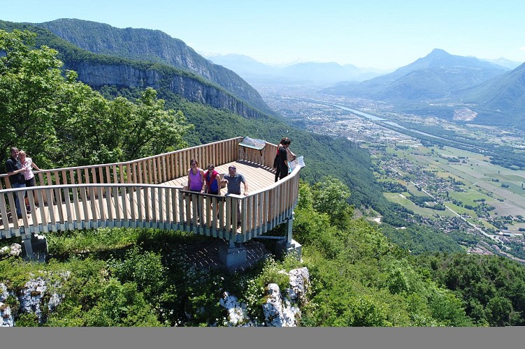 Belvédère vue d'en haut