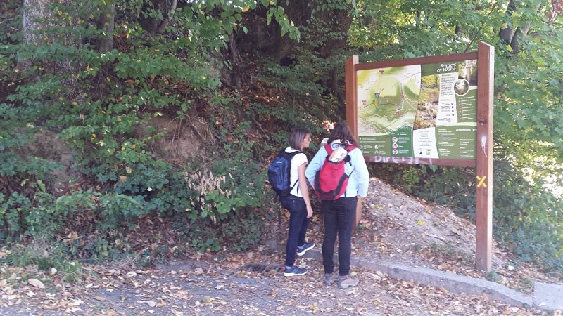 Chemin belvédère du Regardou