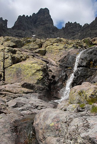 Corse- Région Niolo/Côté Gde Barrière- Mare de la Paglia Orba- Berg. de Ballone [juillet 2009]