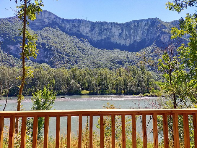 Plateforme vue sur le Vercors