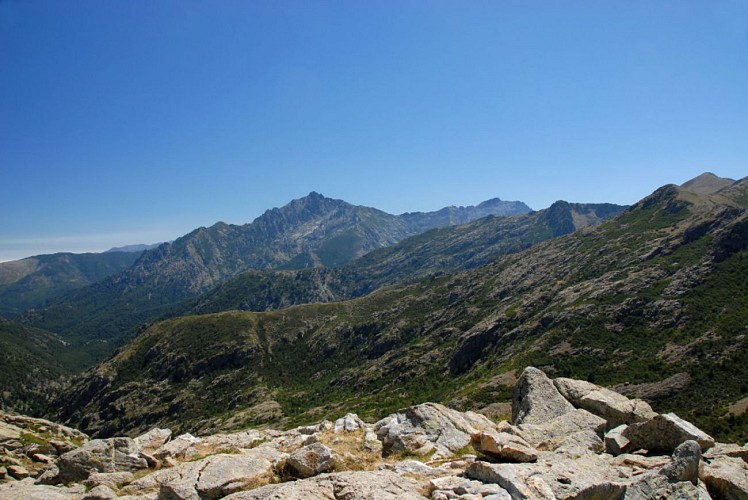 Corse- Région Vizzavona/Vallée Manganello- Boucle Canaglia- Ref. Petra Piana- Ref. Onda- Canaglia