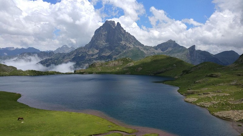 Lac Gentau et Pic d'Ossau