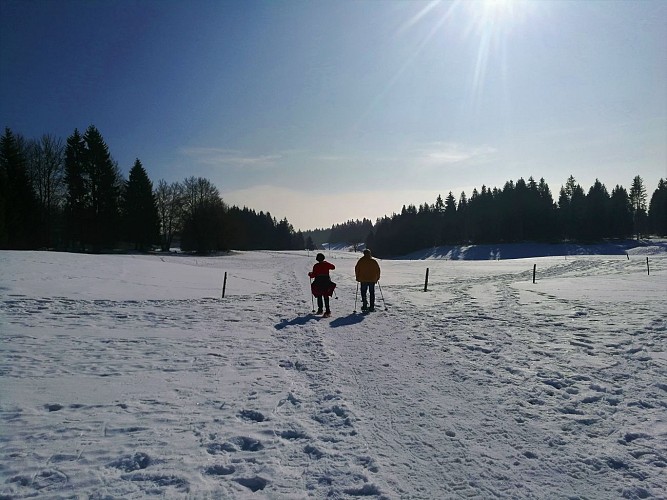 Snowshoeing trail "Le Golet Sapin"