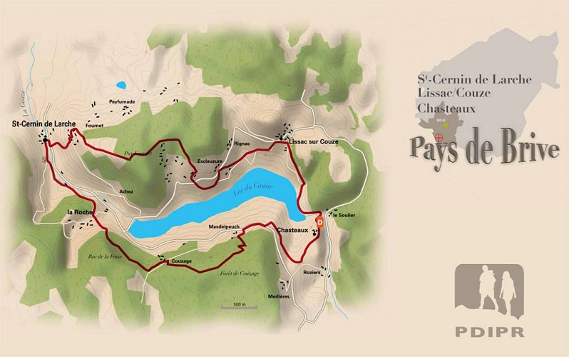 Les trois villages du Causse